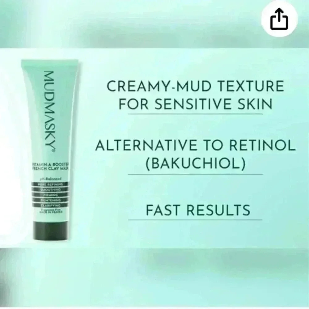 MUDMASKY Vitamin-A Booster French Clay Mask